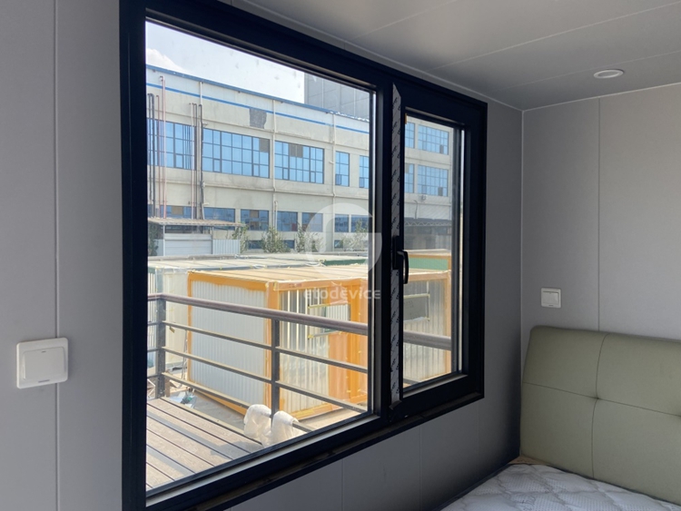 Second floor bedroom window
